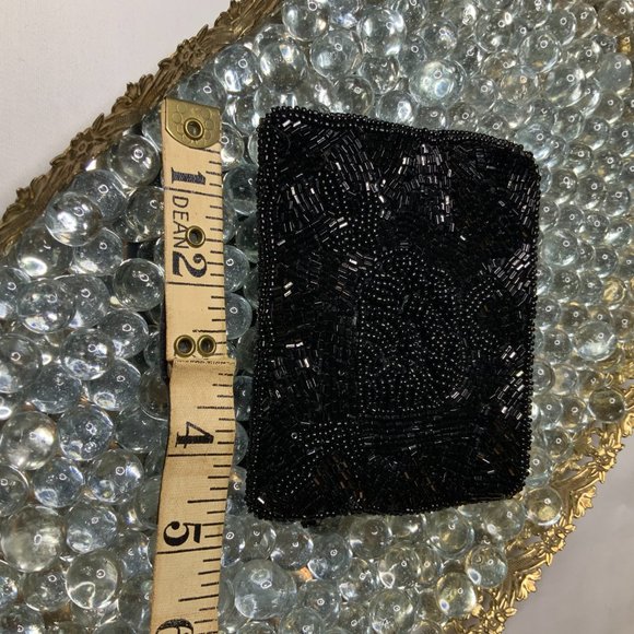 Beaded Coin Purse with Zipper - Picture 4 of 4